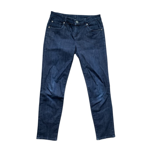 Kut From the Kloth Dark Wash Straight Leg Jeans 6 - Picture 1 of 7